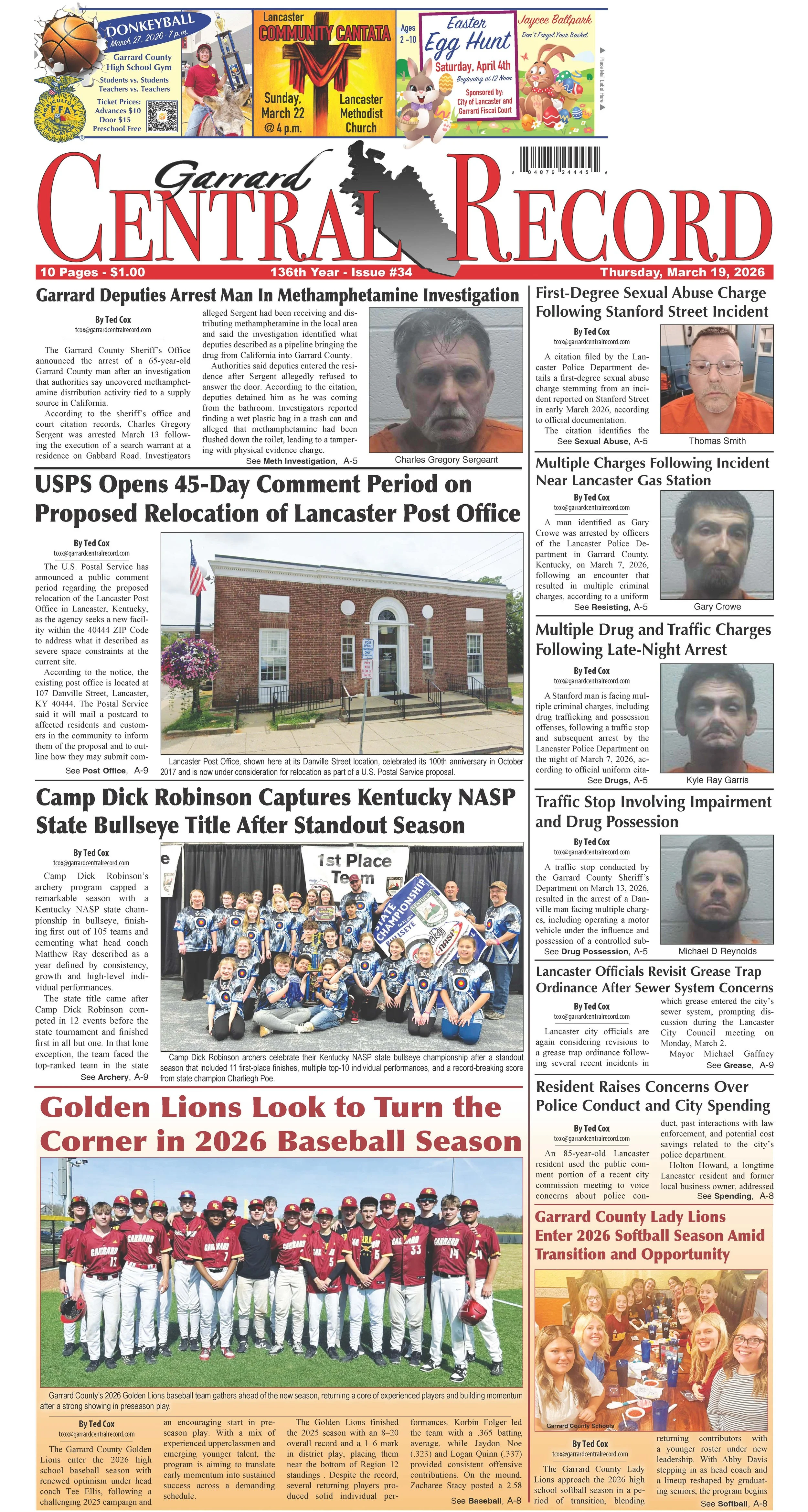 Digital Edition — Garrard Central Record